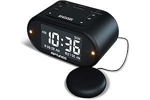 Riptunes Loud Alarm Clock with Bed Shaker