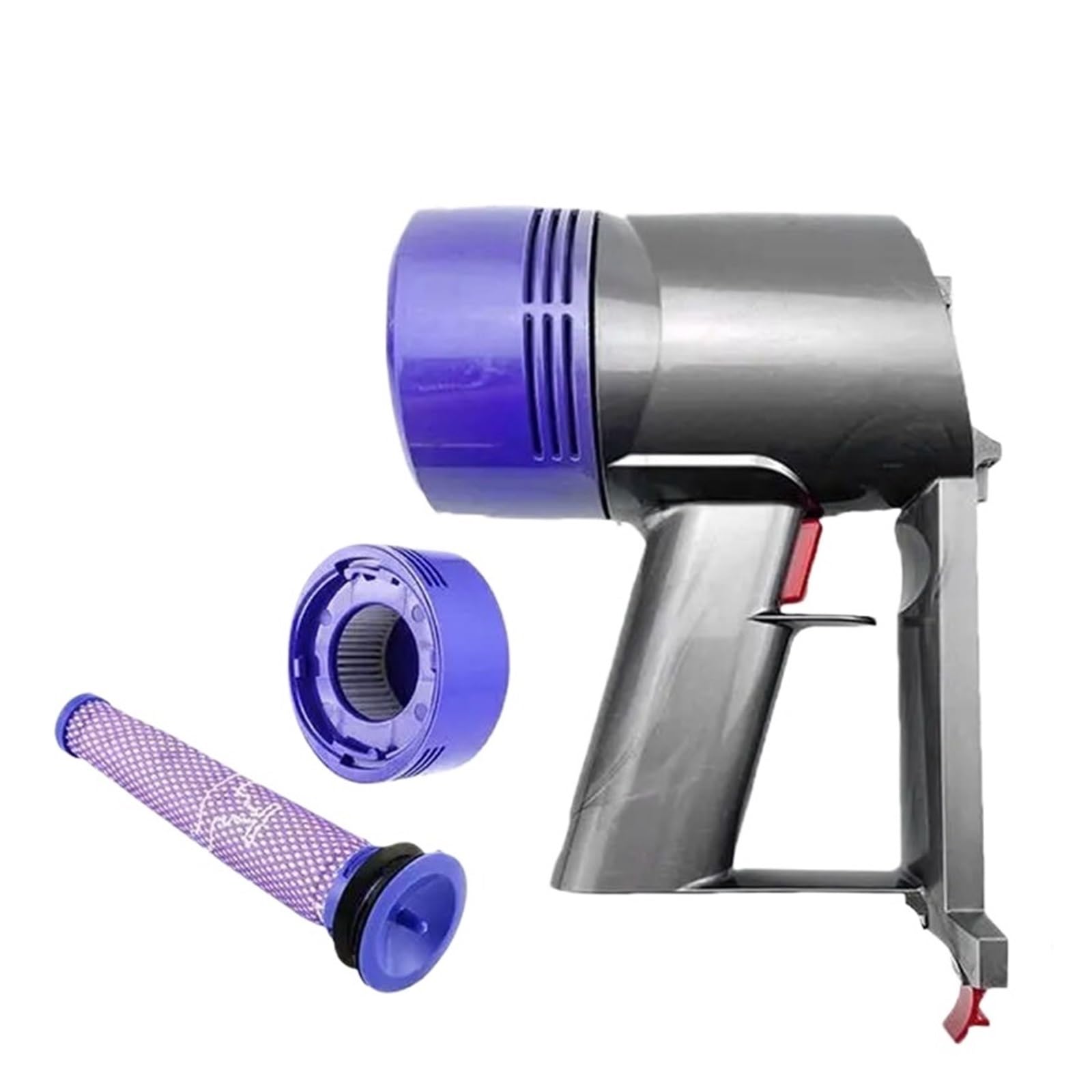 Cyclone Dust Collector Dust Bin,Compatible For Dyson， V7 V8 Robot Vacuum Cleaner Replace Accesories(V8 a)