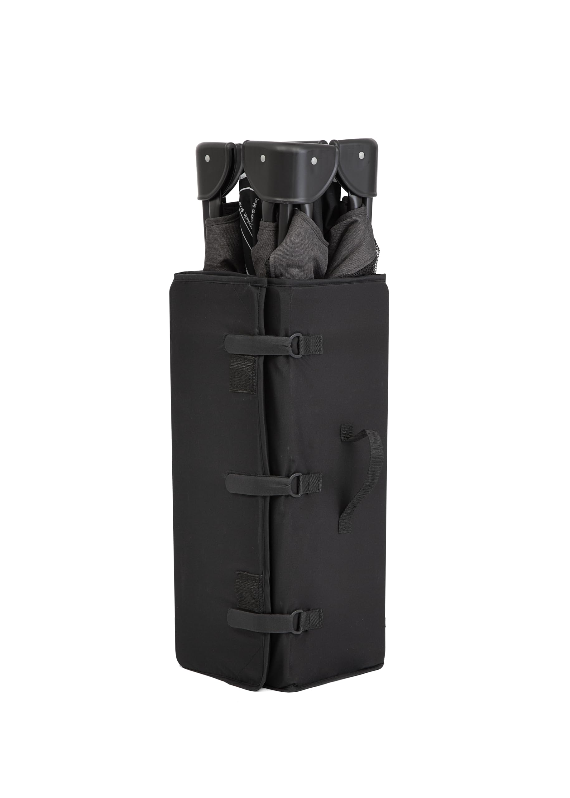 Joie Lettino da viaggio Allura 120 – Culla, rete di ventilazione, ingresso laterale con cerniera, materasso rimovibile, borsa per il trasporto e ruote – dalla nascita fino a 15 kg