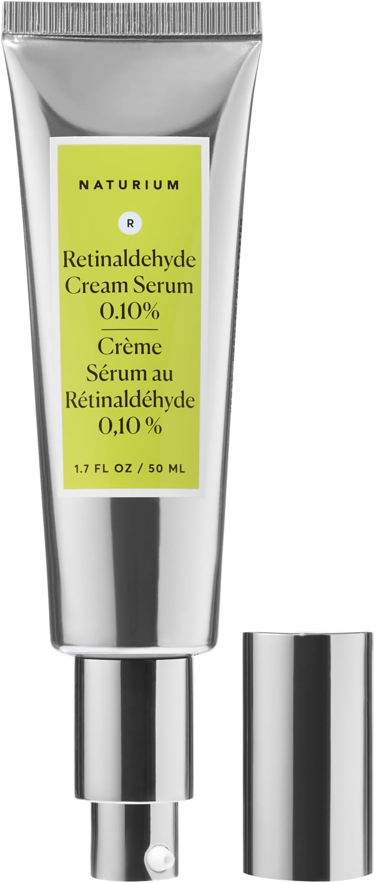 Retinaldehyde Cream Serum 0.10%, Advanced Smoothing Face & Skin Care| 1.7 FL OZ / 50 ML