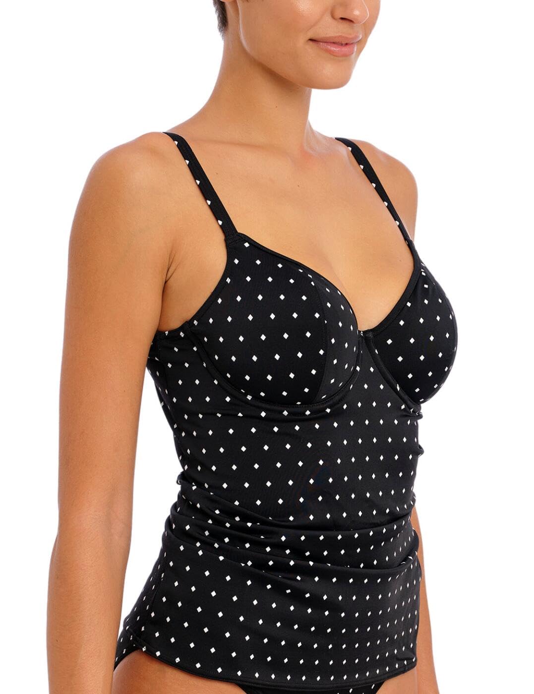 Freya Jewel Cove Underwire Tankini Top Haut Femme