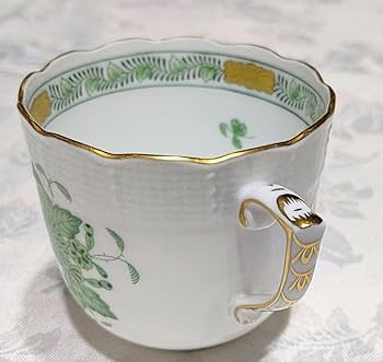 Amazon.co.jp: ヘレンド カップ&ソーサー インドの華 グリーン