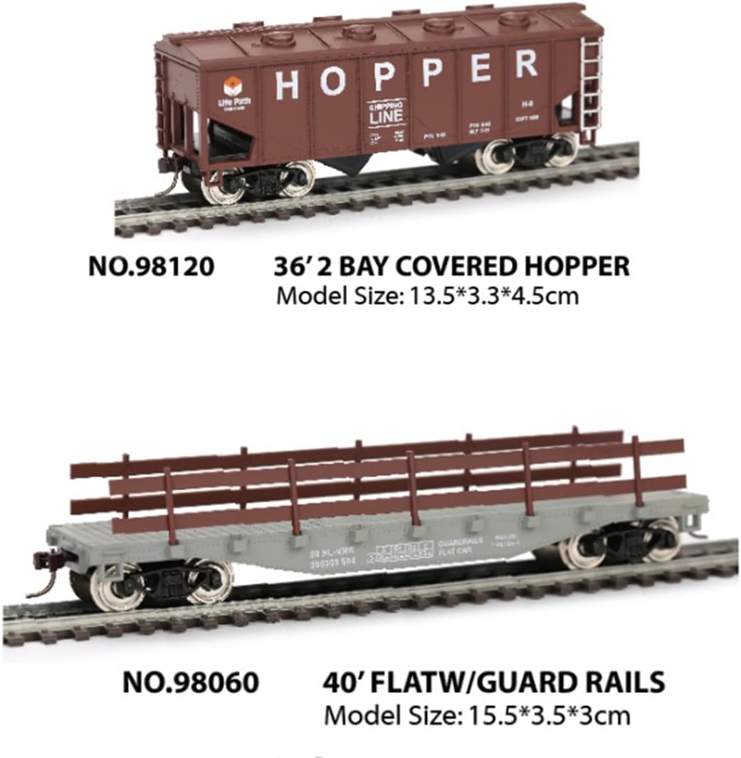 RC Train Model Set, 1/87 HO Scale British 0-4-0 Alloy Powered Steam Railway Model with Carriages and Long Tracks, Great STEM Gifts and Desk Decorations for Teens and Adults