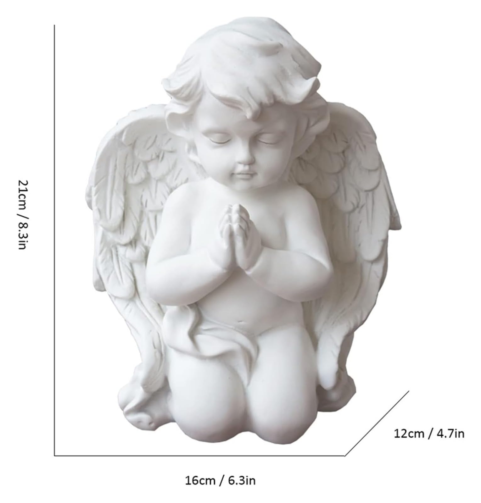 RLKHXBS Stołowy pulpit statua Ozdoba Little Anioła męska