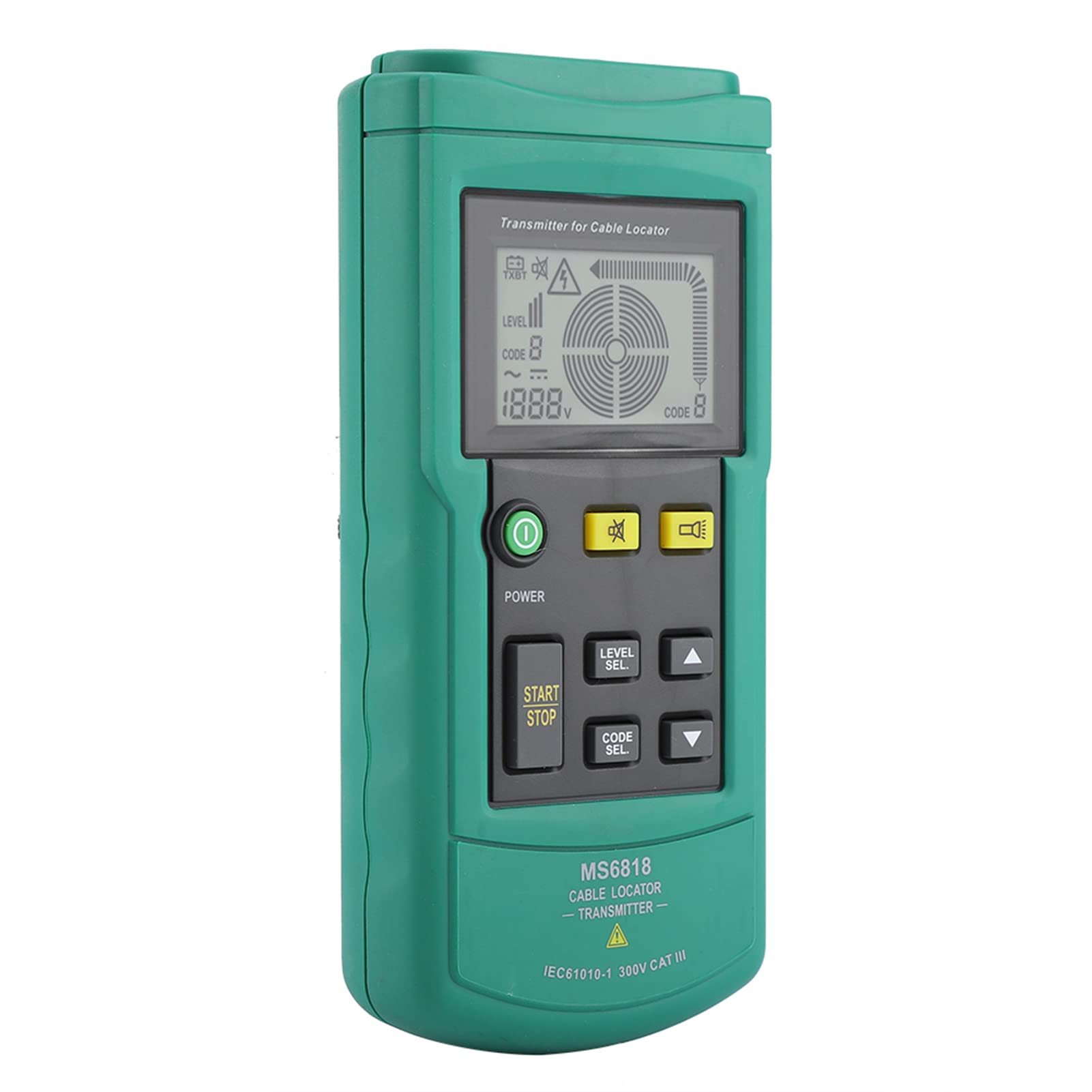 YWBL-WH Lokalizator Kabli Lokalizator Przewodów Sygnał 25 kHz. Zlokalizuj Kable Zakopane na Głębokości do 2,5 M.Tester Obwodów 12V-400V AC/DC.Idealni Elektrycy, Remonty Domów i