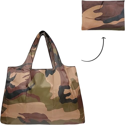 Miniatura 4 de allydrew Bolsas de comestibles reutilizables de nailon plegables