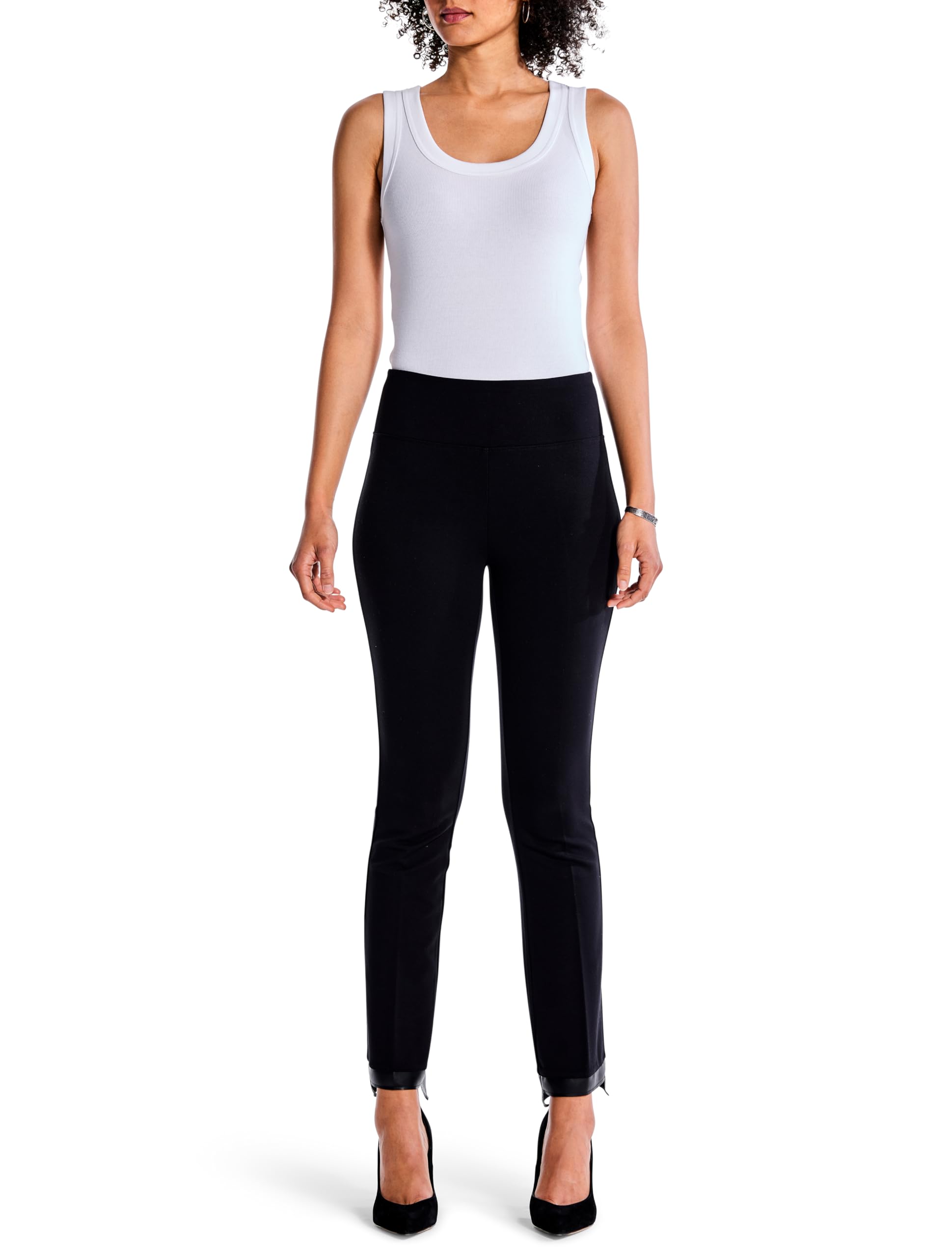 NIC ZOE Womens 28 Ponte Demi Boot Ankle Pant