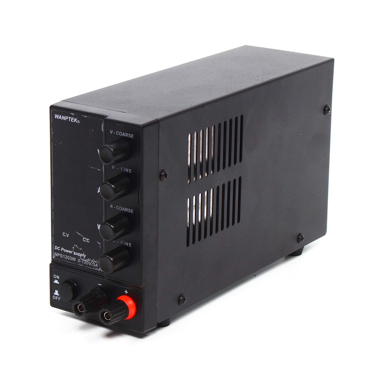 Fuente de alimentación de laboratorio regulable estabilizada 0 – 120 V 0 – 3 A CC transformador fuente de alimentación 220 V