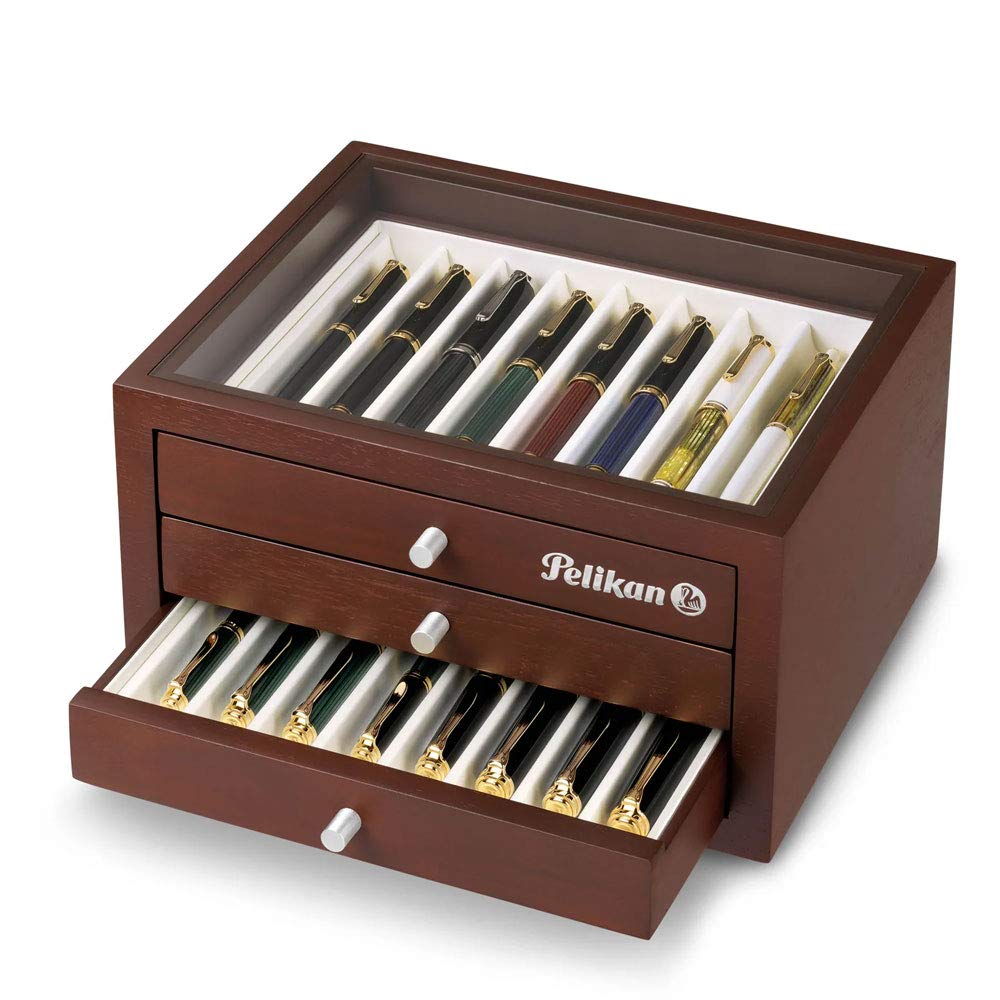 Pelikan 806695 Etui na Ołówki, Brązowy, 25x13.5cm