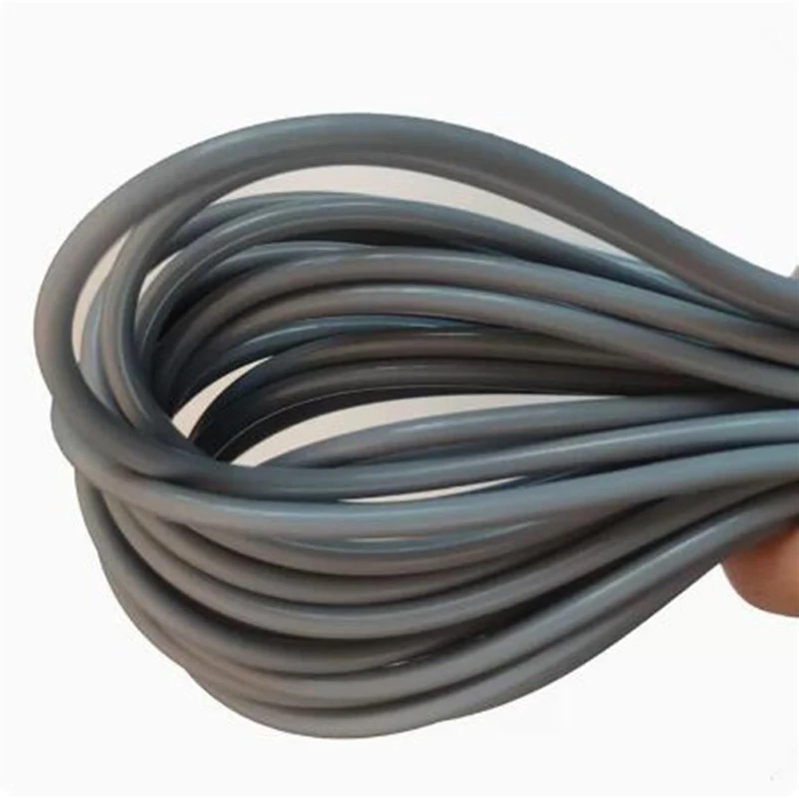4mm 5mm 6mm 8mm 9mm 10mm 12mm 14mm 16mm 18mm OD Grau Gummi Schlauch Flexible Weiche Silikon Rohr Rohr for Aquarium Luftpumpe Kraftstoffgasleitung(8x14mm)