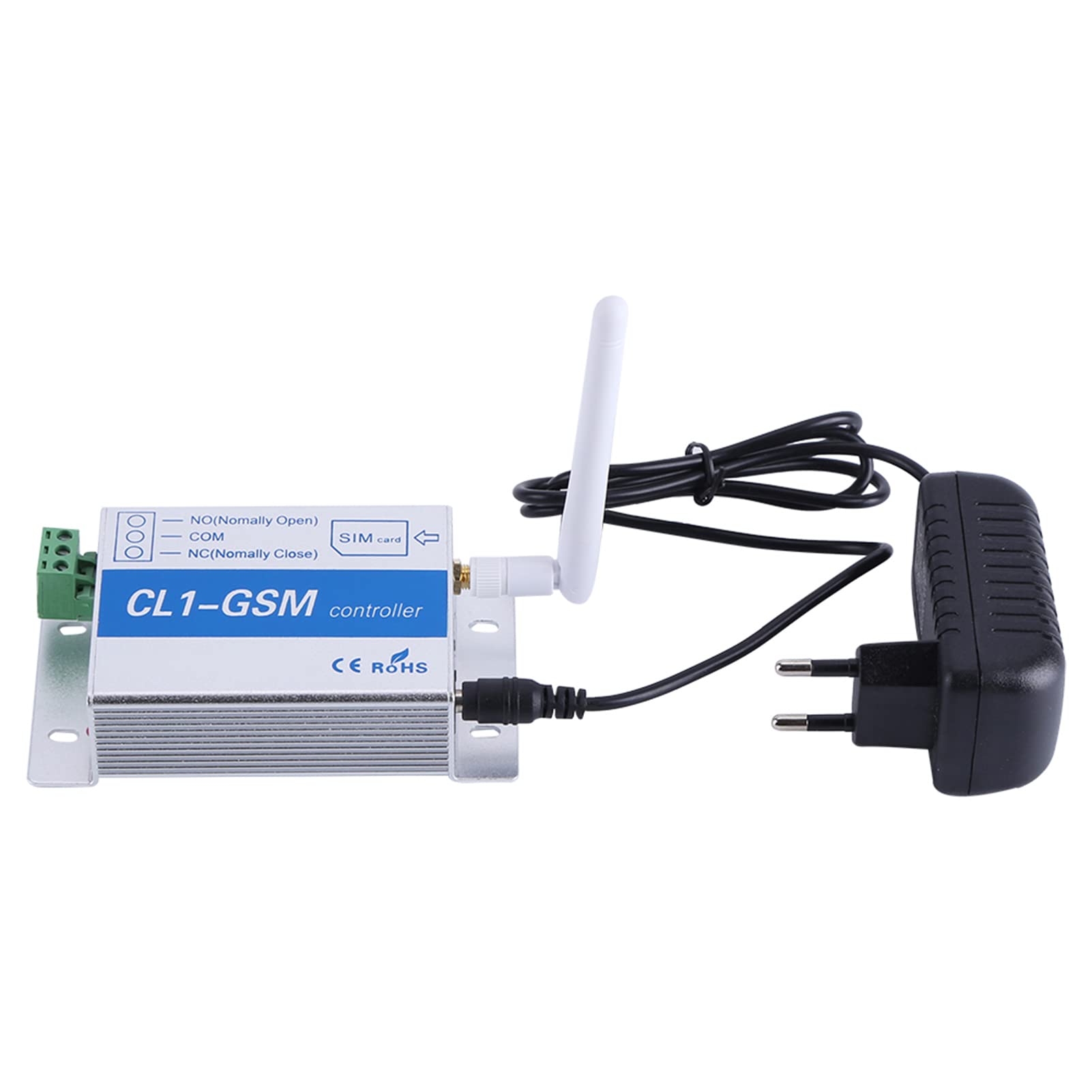 Drahtlose Fernbedienung für GSM SMS - Smart Home Sicherheitssystem mit Schalter CL1-GSM für Gate Türöffner (Operator, EU Plug)