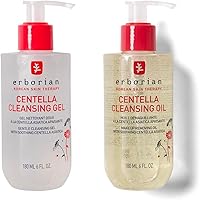 Erborian - Duo doppia Pulizia - Gel detergente e Olio struccante alla Centella Asiatica