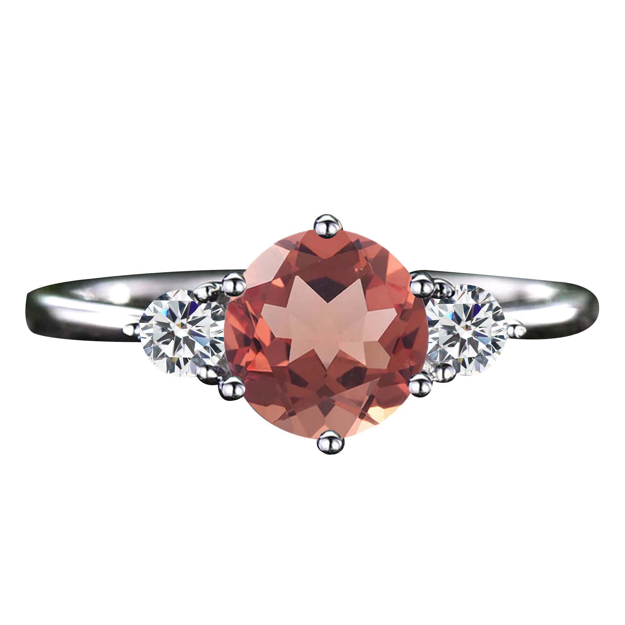 Anello in argento sterling 925 con zultanite per donna, regalo di compleanno per lei, anello con pietra preziosa zultanite multicolore, bomboniera, elegante anello con promessa (argento) 7