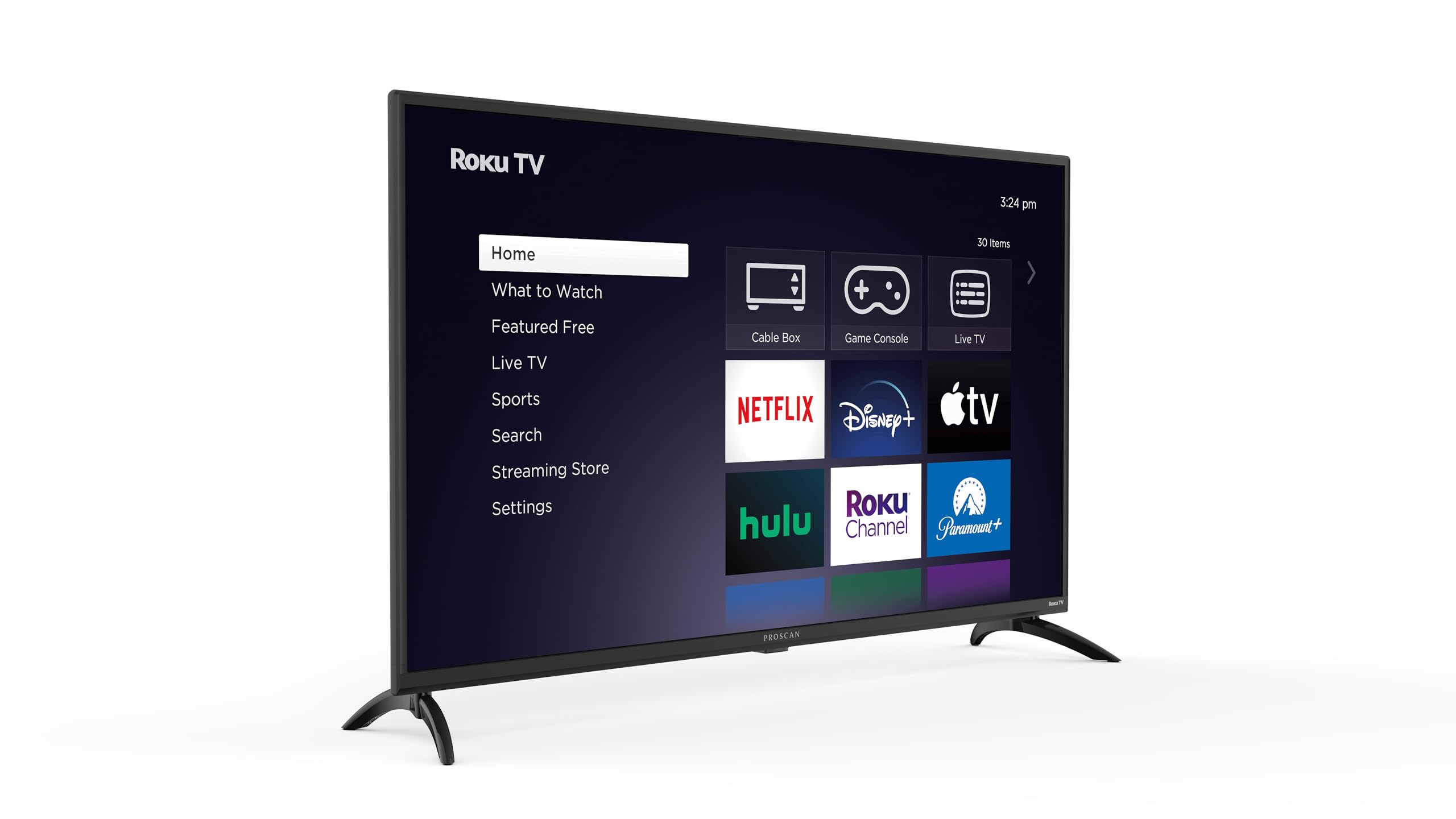 Amazon.com: PROSCAN 43-inch 4K UHD Roku Smart Flat Screen LED TV