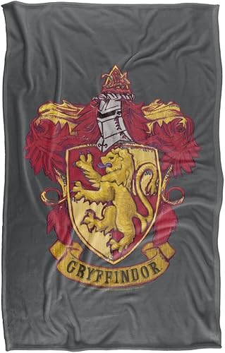 Miniatura 2 de Harry Potter Gryffindor Rough Crest Silky Touch Manta súper suave 36 x 58 pulgadas, Gryffindor Rough Crest