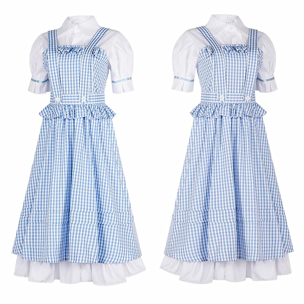 Charous Game Identity Cosplay-Erinnerung, Alice DeRoss Dorothy-Kostüm, süßes Lolita-Kleider-Set für Anime-Spiele, Cosplay