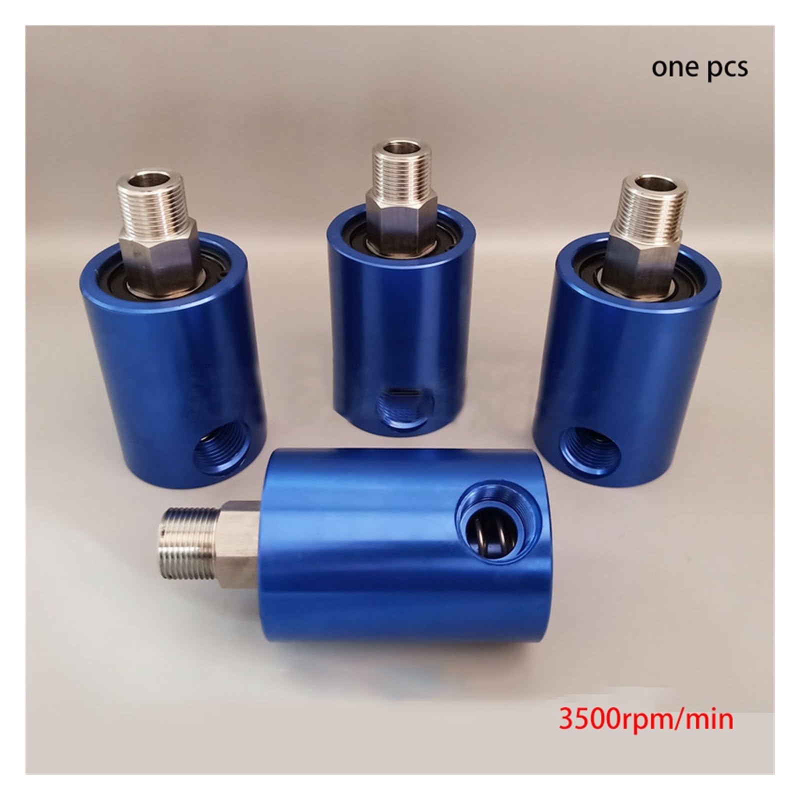 Giunto rotante ad alta velocità, giunto rotante del refrigerante Raccordi del giunto girevole del giunto rotante 'acqua del refrigerante Giunto girevole 1.6mpa 3500 giri/min ( Size : 3-8 right thread