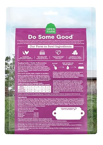 Open Farm Chicken & Salmon Recipe Freeze Dried Raw Morsels For Cats, 3.5Oz #TOP1