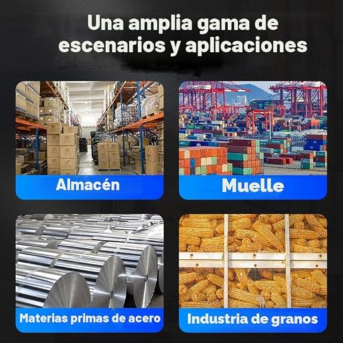Miniatura 8 de Báscula De Grúa Inteligente De 1000 Kg, Con Aleación De Aluminio De Calidad Aeronáutica, Con Gancho Digital, Modelos Recargables Naranja