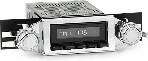 Retro Manufacturing LB-114-03-73-B Radio de larga playa (1966-67 Chevrolet Chevelle, Malibu o El Camino)