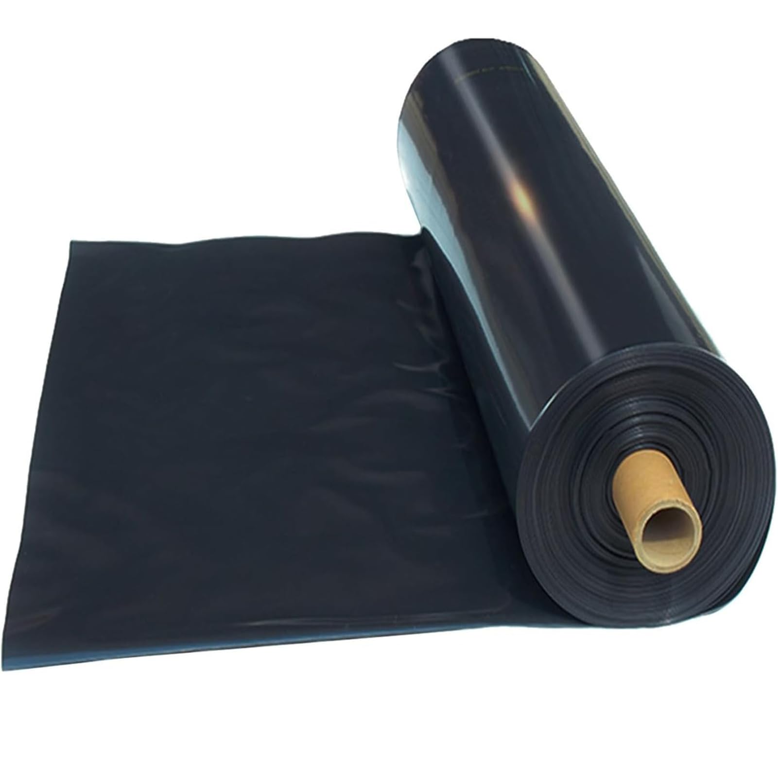 Fodera per laghetto in HDPE, spessore 0,2 mm, resistente, per stagni prefabbricati esterni, stagni per tartarughe, telo impermeabile 4 x 1 m, per pesci e piante