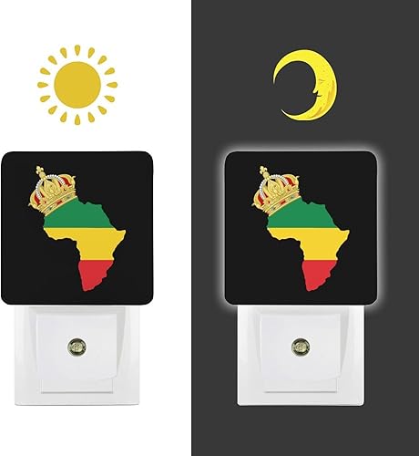 Miniatura 5 de African American Pride Cute Plug in Night Light Dusk to Dawn Sensor Warm White Wall Decor Bedroom