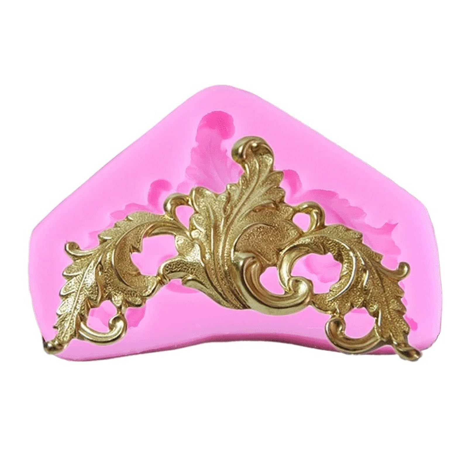 Moule à bordure de gâteau en silicone pour décors créatifs en chocolat