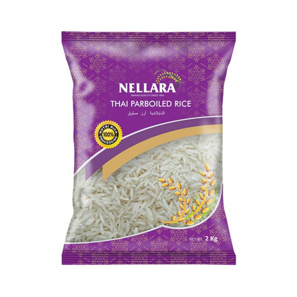 Nellara Thailand Parboiled Rice 2kg