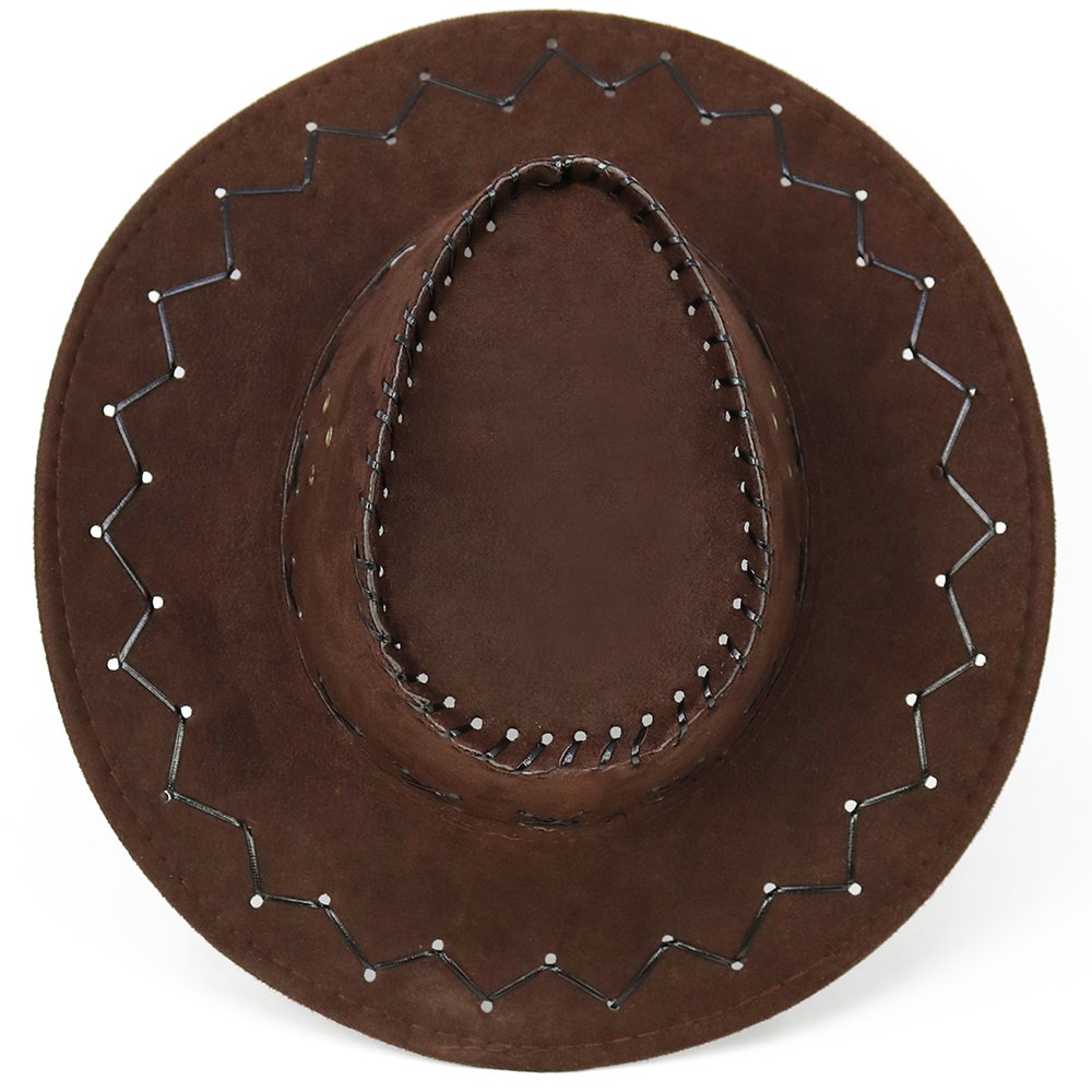 COM-FOUR® kowbojskie kapelusze, nakrycia glowy na karnawal, przebranie | Halloween - imprezy tematyczne - kapelusz imprezowy dla doroslych - Karaiby - Western