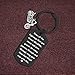 Nfyxcaz Motorcycle Keychain May Your Guardian Angel Ride with You - Black Stainless Steel Letter Print Keychain for Men, Motorcycle Enthusiasts