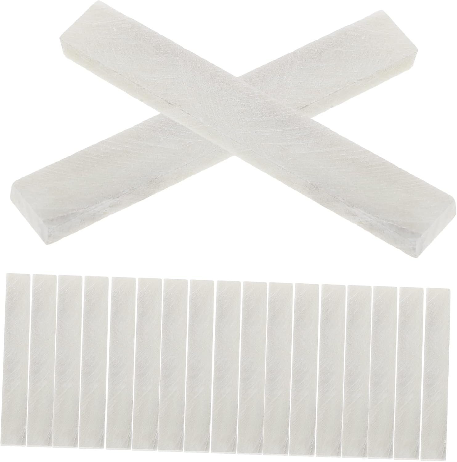 Gadpiparty 21-Pack Natural Soapstone Pencils 68x8x4.2mm Refillable Chalk Markers for Welding Steel and Tile Drawing
