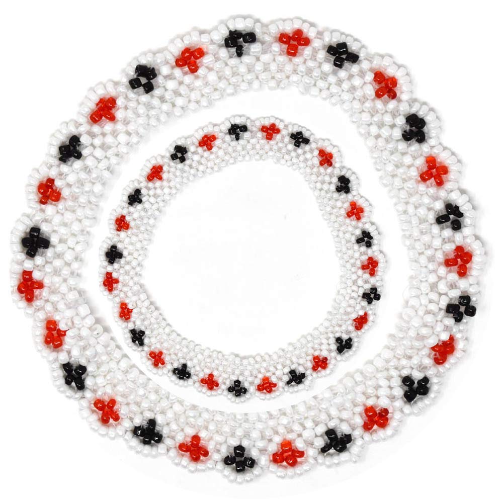 See full amazon price history chart for ELLA Shimankana Pearl Antique Traditional Anklet for Women (white with red and black) ELLA Shimankana Pearl Antique Traditional Anklet for Women (white with red and black) (B07L83C3BC) Amazon Price History, Amazon Price Tracker