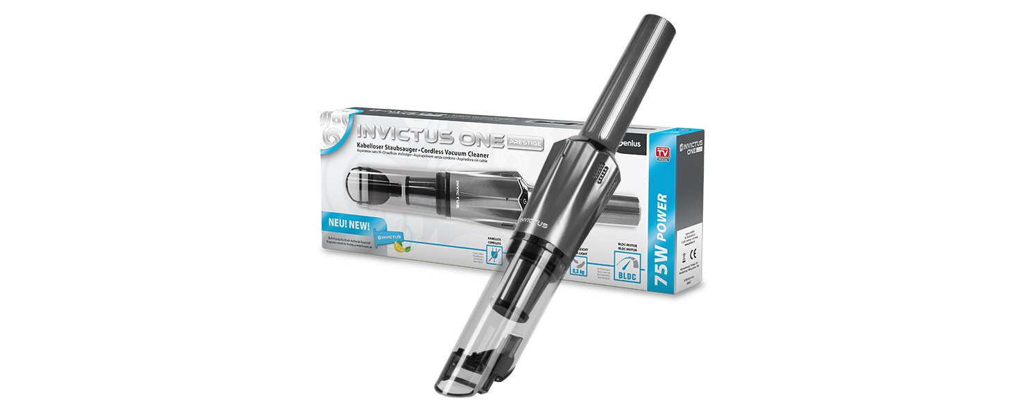 INVICTUS ONE Deluxe INVICTUS06DELUXE HEPA, Aspirateur à Main, [437