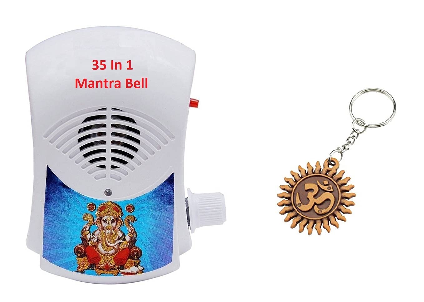 Mini Continues 34 in 1 Mantra Chanting Bell with Om Key Ring by BISMAADH (B097HJ32F1) Amazon Price History, Amazon Price Tracker