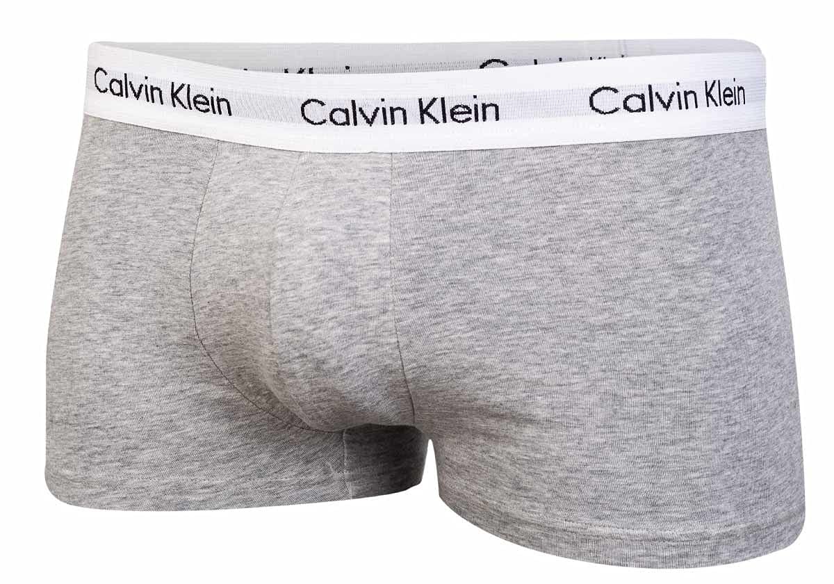Calvin Klein Lot de 3 boxers en coton stretch pour homme et garçon Sous-vêtements Uni - multicolore - Large