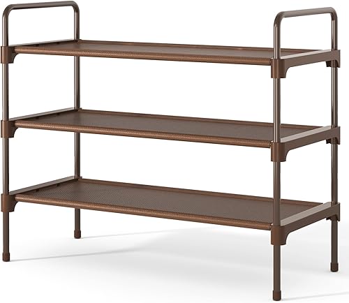 Kitsure Zapatero para armario, estante de zapatos resistente y duradero, zapatero para entrada, organizador de zapatos personalizado de bricolaje,