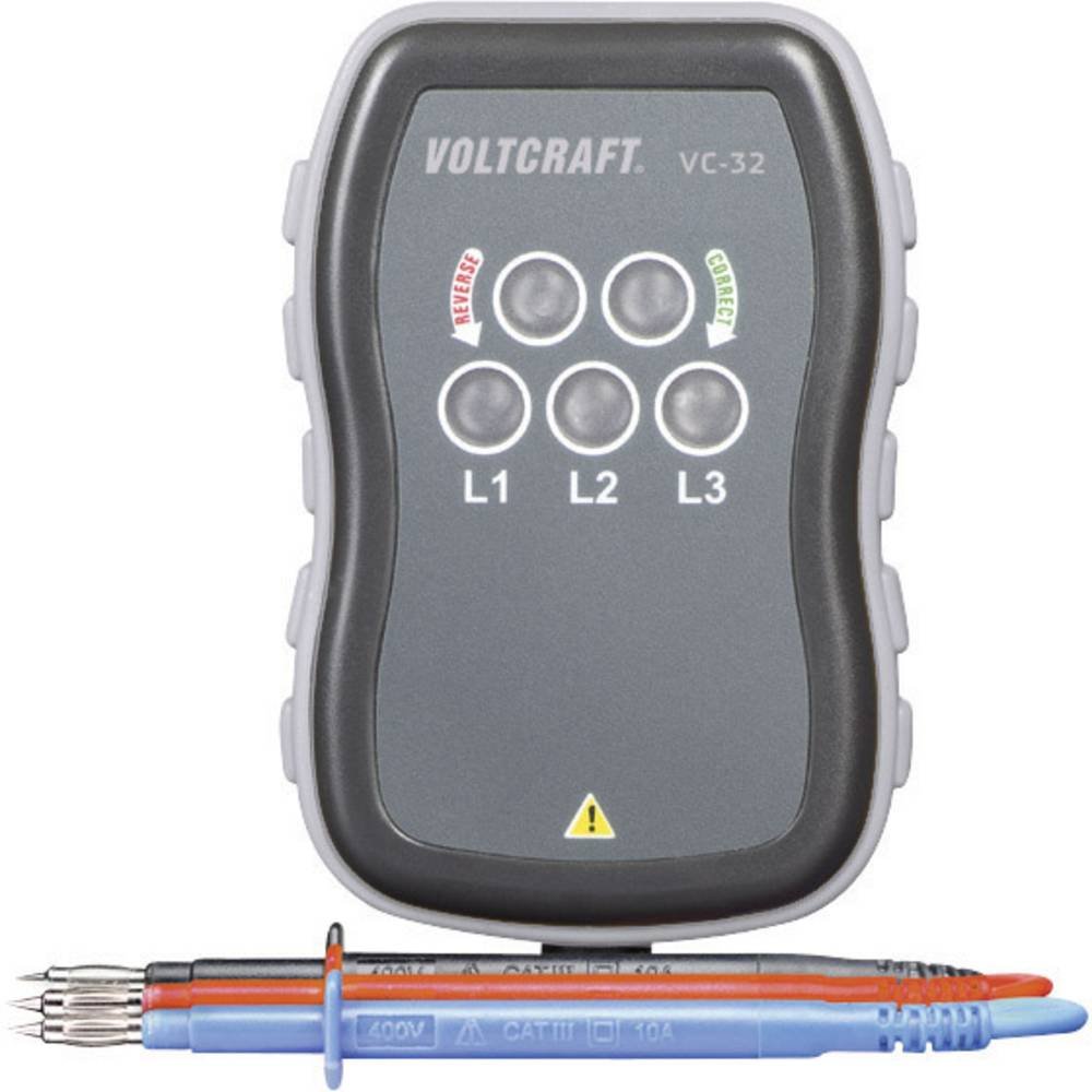 Testeur de Champ Rotatif VOLTCRAFT VC-32 Cat III 440 V
