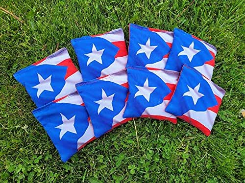 Puerto Rico Flag Cornhole Bag Regulation Bean Bag Toss