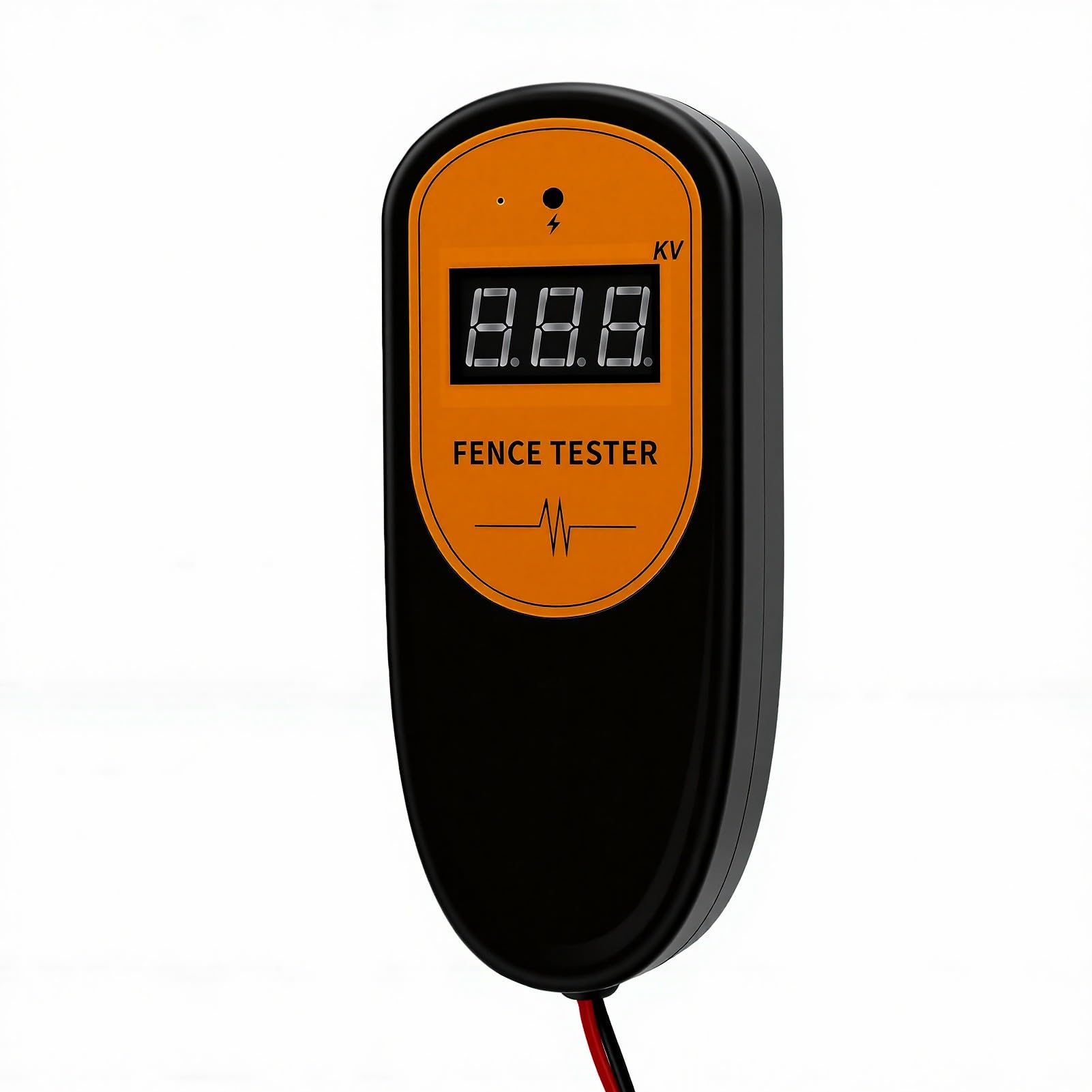 Tester di Tensione per Recinti Elettrici Rilevatore Guasti per Recinti Misuratore di Tensione a Impulsi da 500 V a 13 KV Schermo Grande Protezione Circuito a un Pulsante c