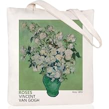 Andeiltech Canvas Tote Bag Aesthetic Cute Vintage Tote Bags Book Shoulder bag Gifts Reusable Grocery Bags for Women