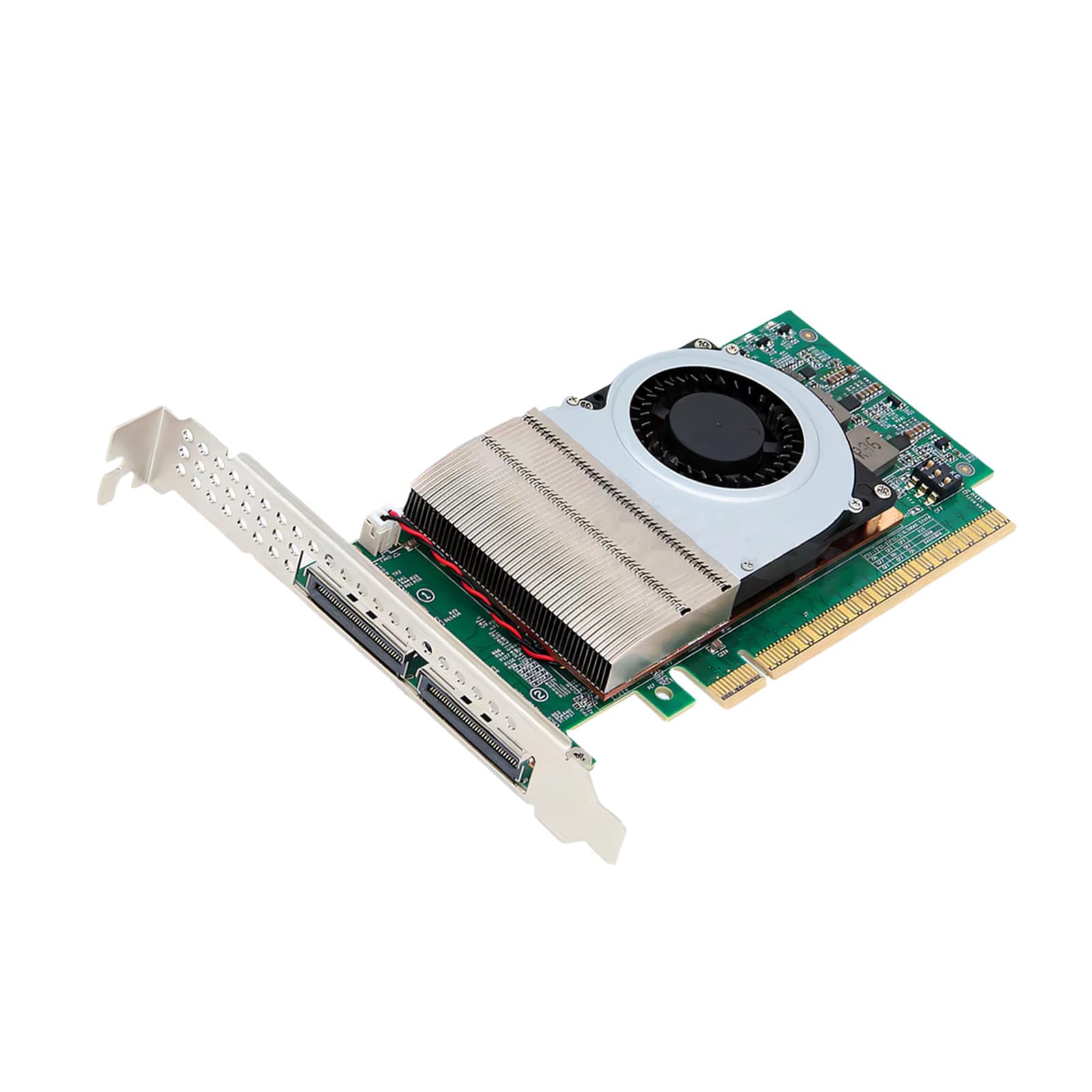 Scheda Retimer PCIe 5.0 X16 Espansione Disco Rigido per GPU Grafica Networking Trasferimento Dati a Lunga Distanza Bassa Latenza PCIe