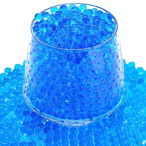 Perlas de Agua 10000 Piezas para Plantas y Flores - Gel Reutilizable para Bricolaje, Decoración y Relleno - Azul
