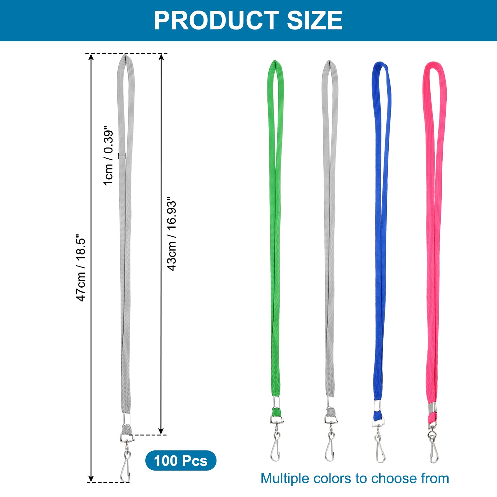 PATIKIL 47cm Lanyards Bulk - Image 2