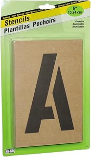 Hy-Ko Prod Co 6" Letter/Number Stencil Set