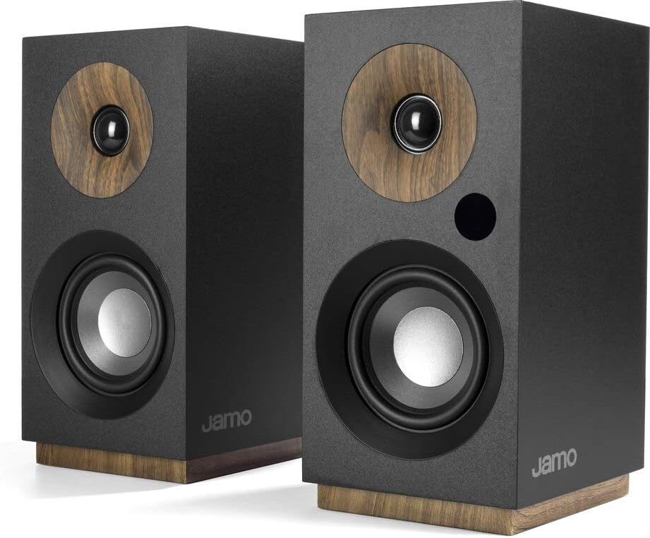 Jamo S 801 PM powered monitors (black)