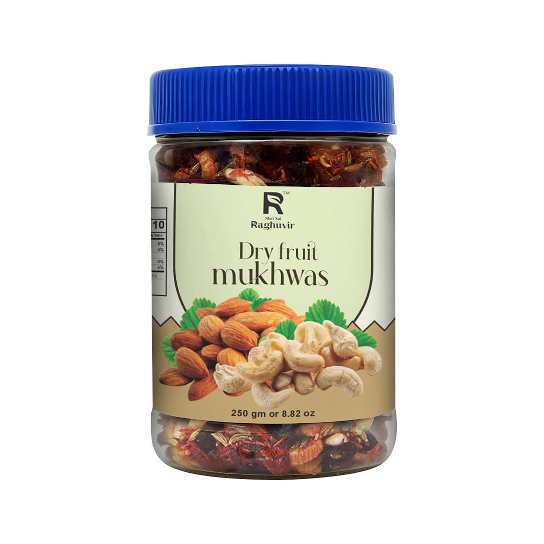 See full amazon price history chart for Raghuvir Dry Fruit Mukhwash |Healthy Mixed Dry Fruits |After-Meal Snack |Almonds Cashews Cherry and many more |Reusable Jar (250 Gm Jar Pack) Raghuvir Dry Fruit Mukhwash |Healthy Mixed Dry Fruits |After-Meal Snack |Almonds Cashews Cherry and many more |Reusable Jar (250 Gm Jar Pack) (B09SWVXQQT) Amazon Price History, Amazon Price Tracker