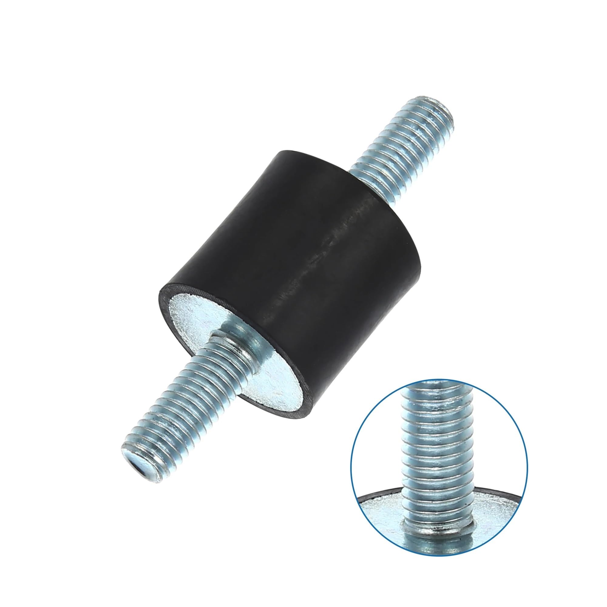Soporte aislador de Goma antivibración, 4 Uds., M8, Amortiguador, Soportes Bobina(40x30 M10 4pcs)