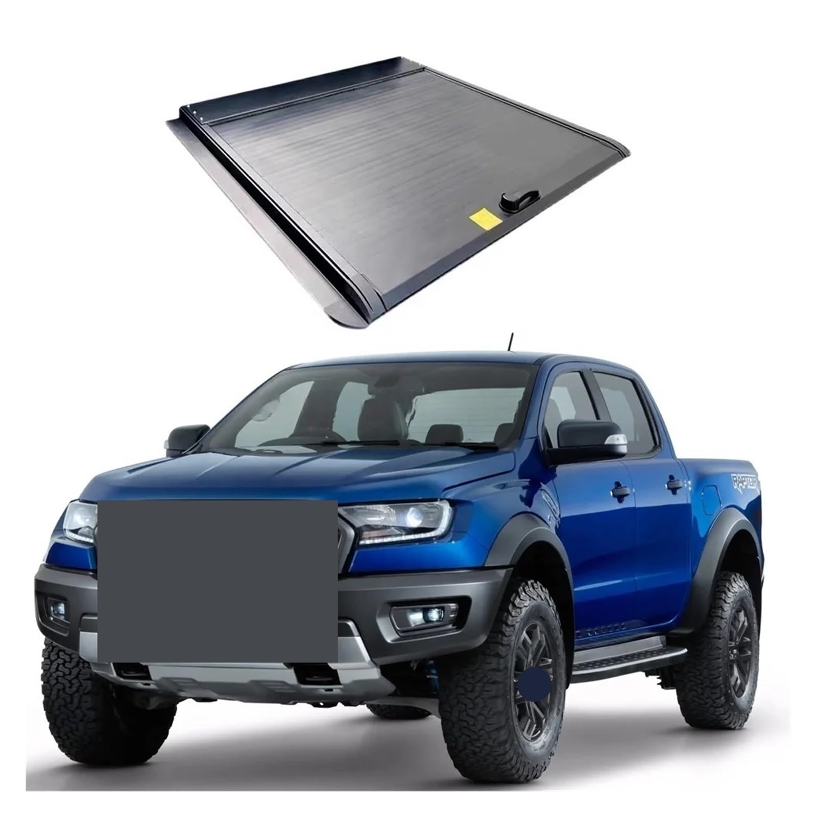 Copertura avvolgibile retrattile in lega di alluminio addensata compatibile con JAC T8 Pro 2018-2024 Dr Pk8