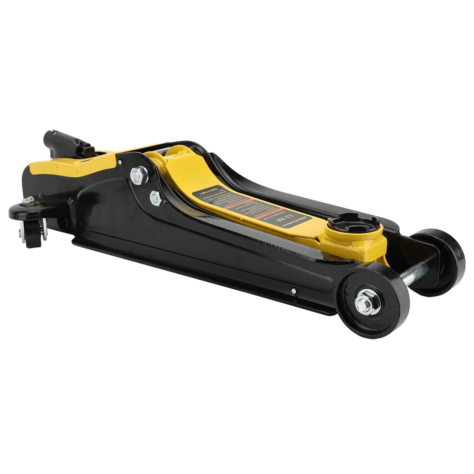 Cric Idraulico da Pavimento 2.5T Design Ultra Basso e Compatto per la Manutenzione Dell'auto Strumento di Sollevamento da 85-380 Mm