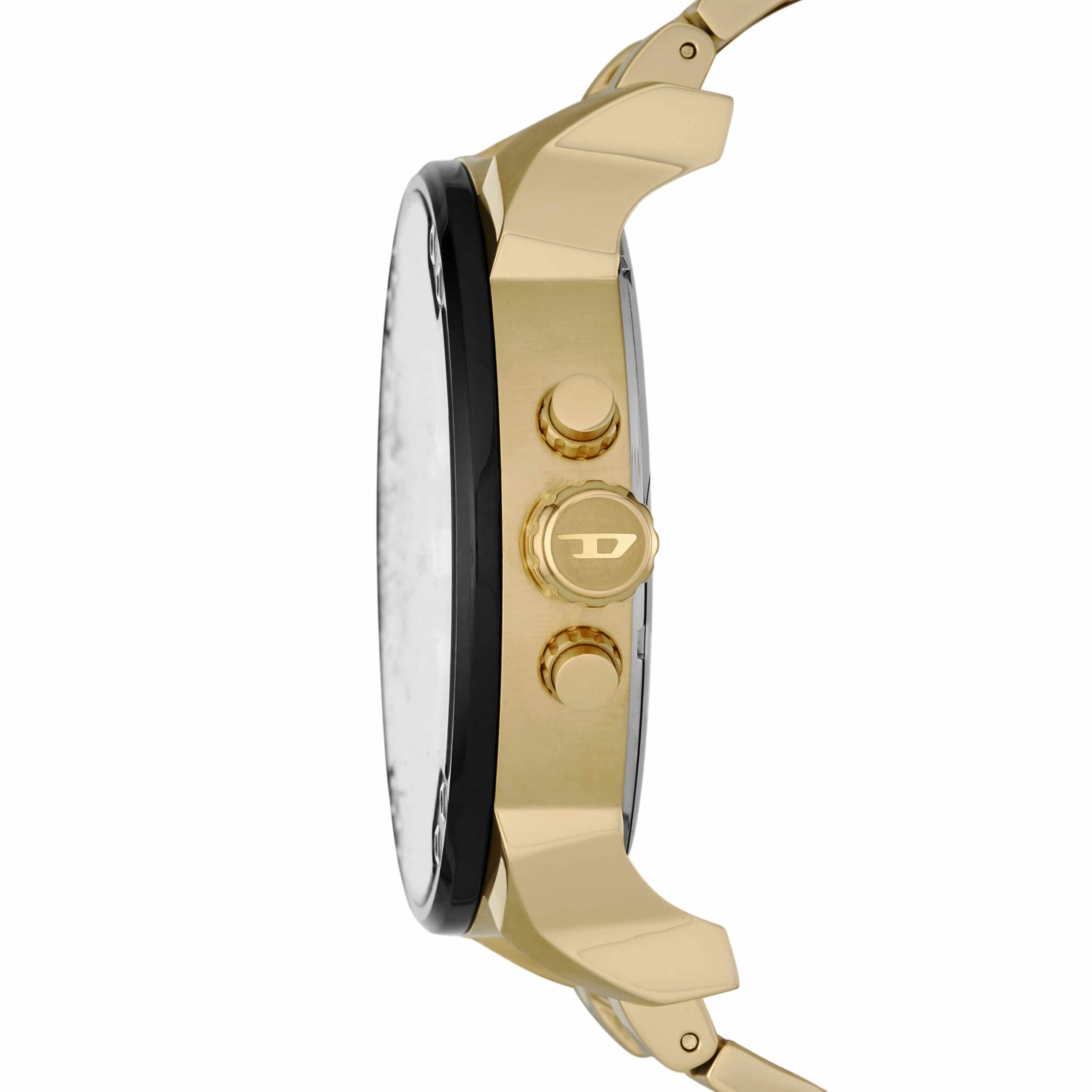 Diesel Mr. Daddy Reloj para Hombre, Movimiento multifunción de Cuarzo con Correa de Acero Inoxidable